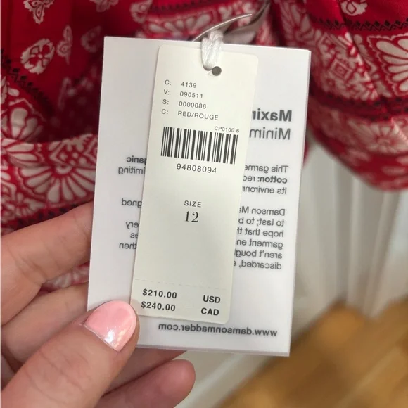 Damson Madder Reversible Quilted Macy Jacket - Picture 5 of 8